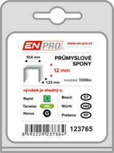 Spony PROFI 345/14 mm ENPRO (700 ks/bal.)