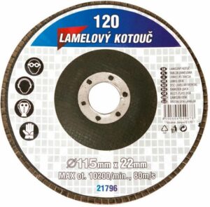 Lamelový kotouč brusný 115/z80 EURO NARADI