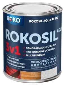 Barva samozákladující ROKOSIL Aqua 3v1 RK 612 sv. hnědá 0