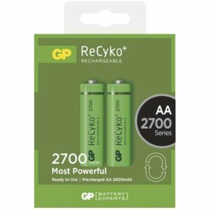 Baterie nabíjecí GP ReCyko HR6(AA) 2700 mAh (2 ks/bal) EMOS