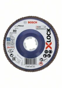 Kotouč lamelový Bosch Professional Best for Metal X571 X-LOCK 125 mm 80 BOSCH