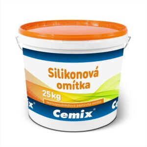 Silikonová zatíraná omítka Cemix 1