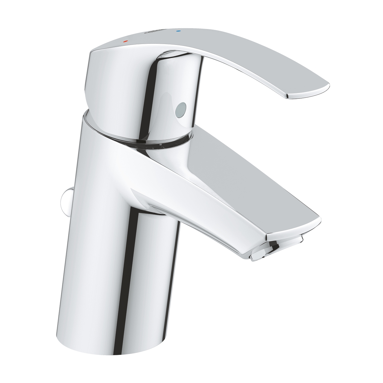 Baterie umyvadlová stojánková Grohe EUROSMART 32926002 S s výpustí chrom GROHE