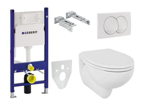 Set 5v1 pro závěsné WC Geberit Duofix 111.154.11.2 GEBERIT