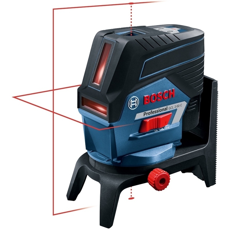 Laser křížový Bosch GCL 2-50 C L-BOXX + držák RM2 BOSCH