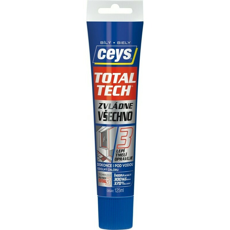 Tmel lepicí Ceys TOTAL TECH Express bílý 125 ml