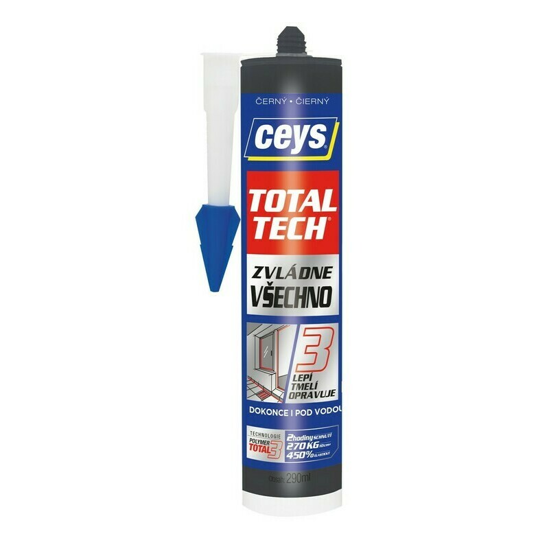 Tmel lepicí Ceys TOTAL TECH Express černý 290 ml