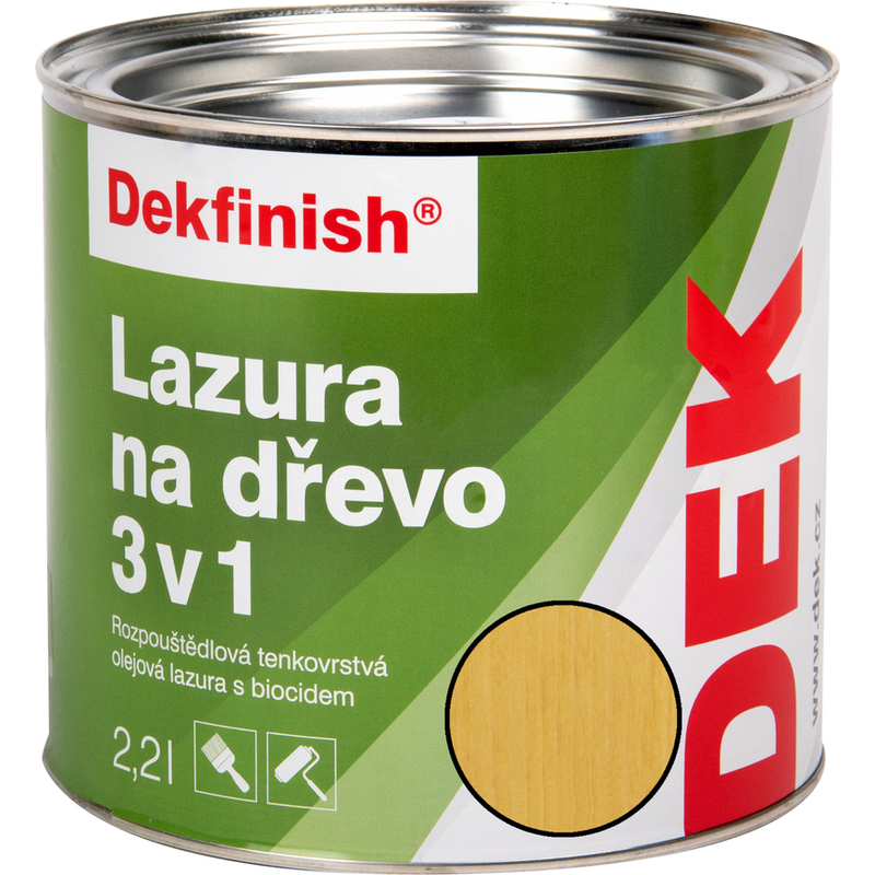 Lazura na dřevo DEKFINISH 3v1 pinie