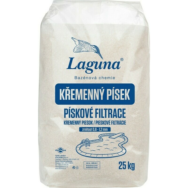 Písek křemenný Laguna Stachema