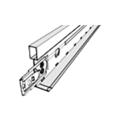 Profil vedlejší AMF Ventatec pro kazetové podhledy (24×33×600 mm)