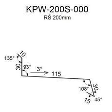 Oplechování římsy RS200S SP35 2V16A 0