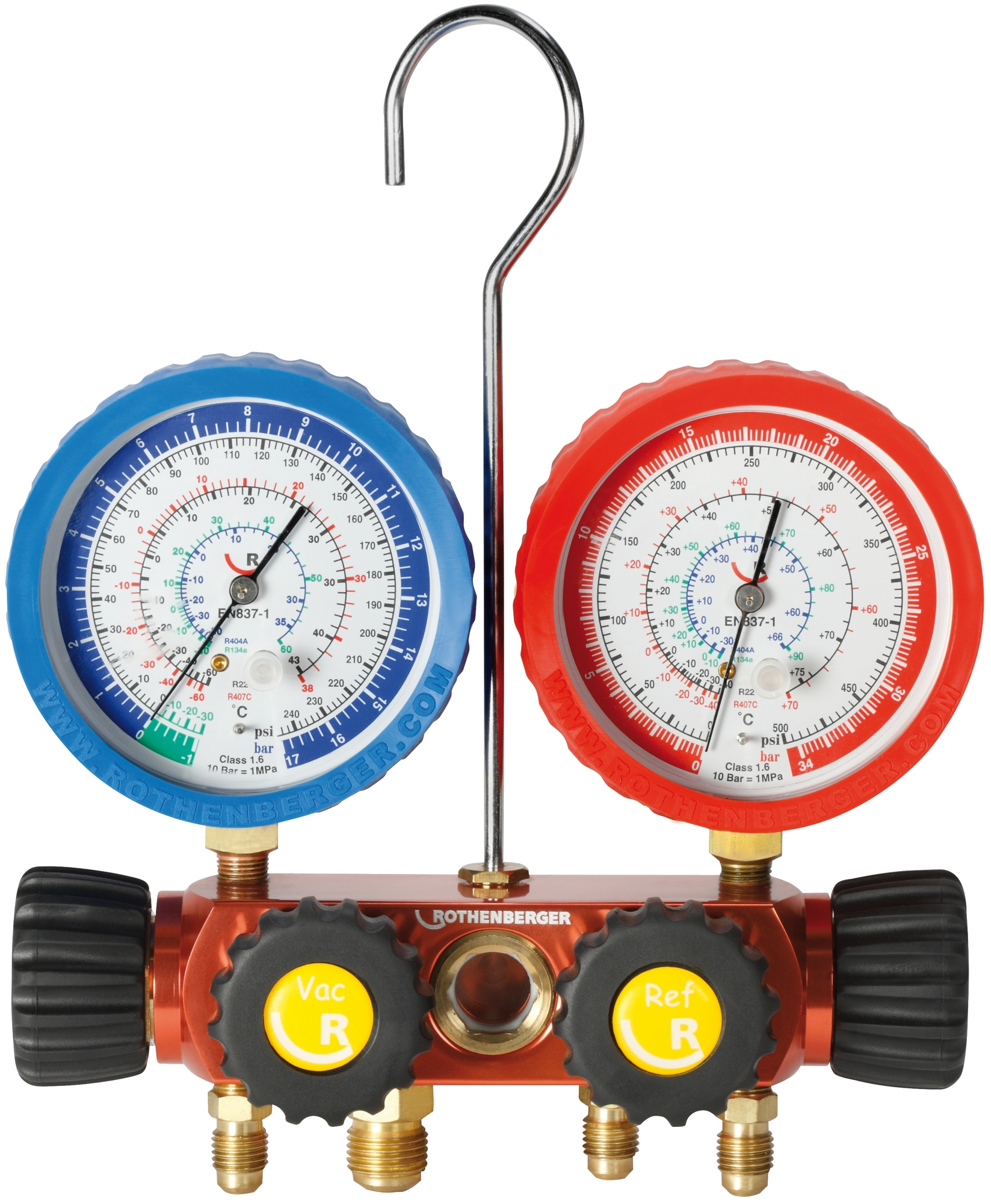 Sada servisní analogová Rothenberger R410A Rothenberger