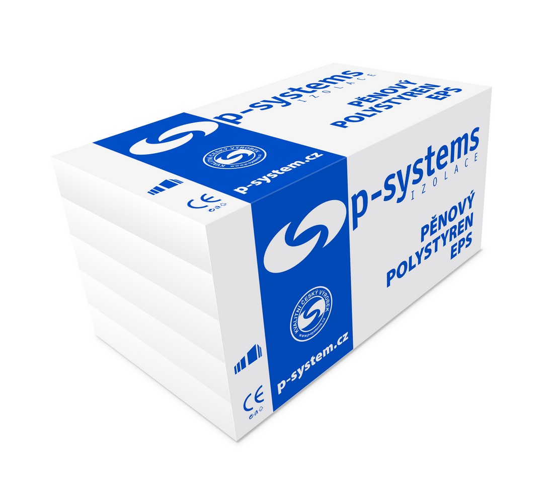 Tepelná izolace P-Systems EPS 100 F 30 mm (8 m2/bal.) P-SYSTEMS