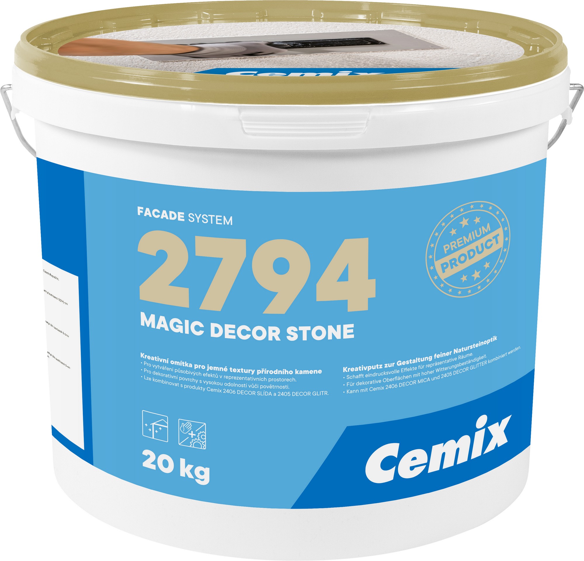 Omítka mozaiková Cemix 2794 Magic Decor STONE 381 20 kg Cemix