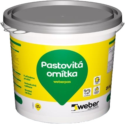 Omítka designová weberpas silikon concrete BI00 25 kg weber