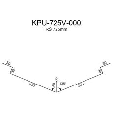 Úžlabí RS725V-135-30 SP25 RAL7035 0