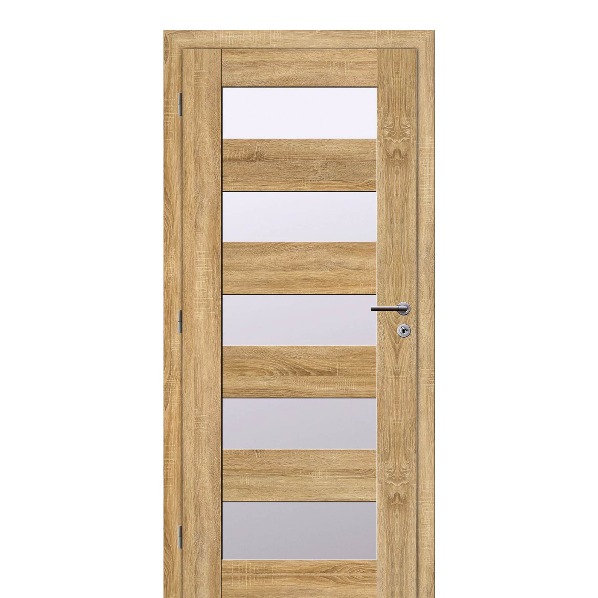 Dveře interiérové Solodoor TÜREN 40 levé šířka 800 mm dub sonoma Solodoor a.s.