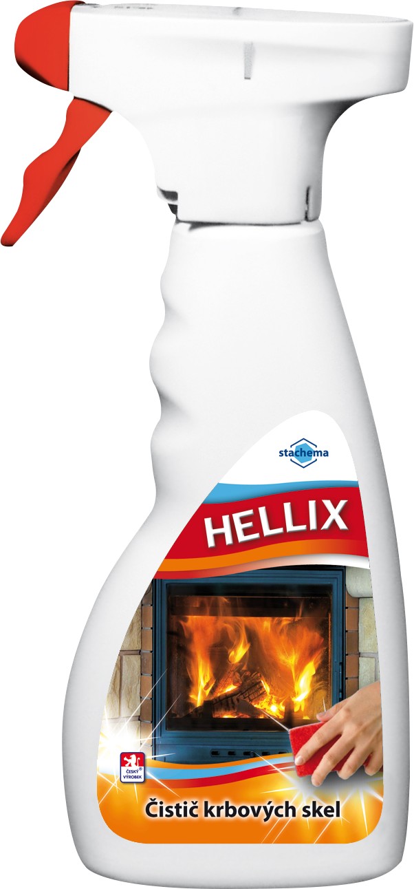 Čistič krbových skel Stachema Hellix 250 ml Stachema