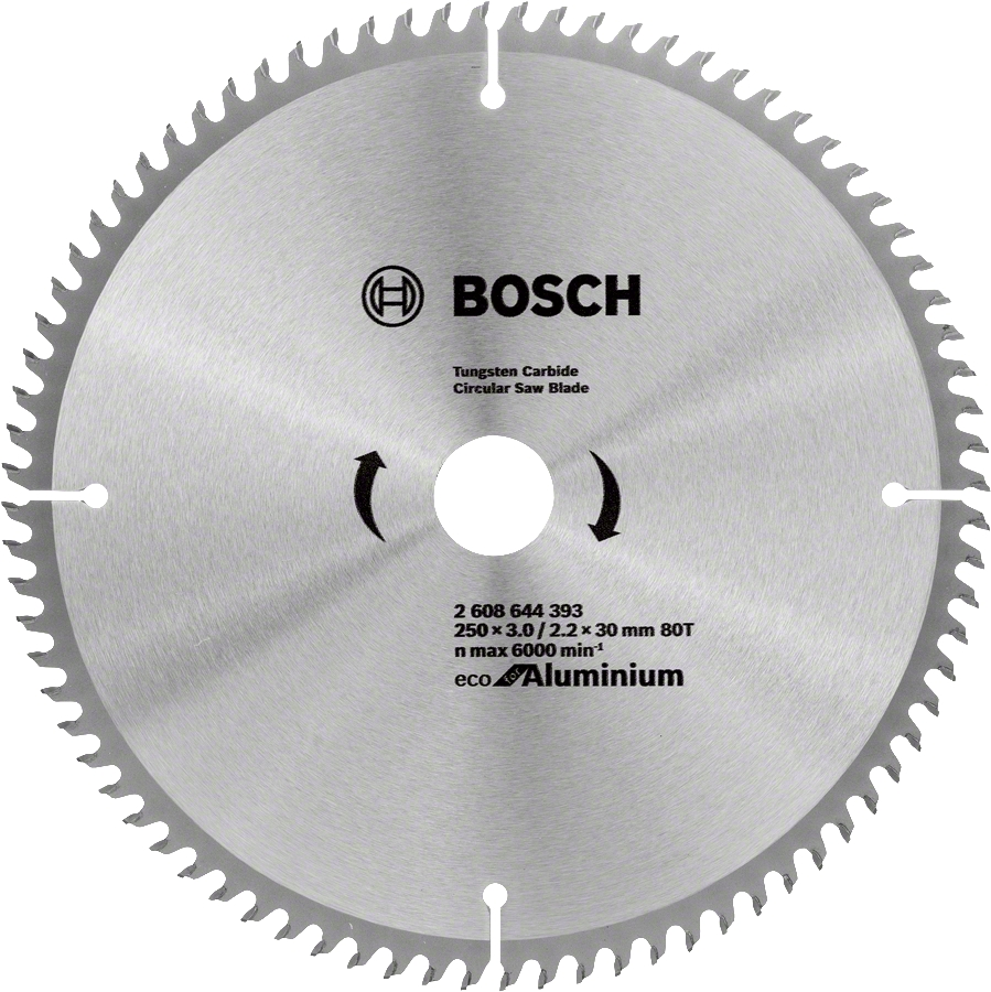 Kotouč pilový Bosch Eco for Aluminium 250×30×3 mm 80 z. BOSCH