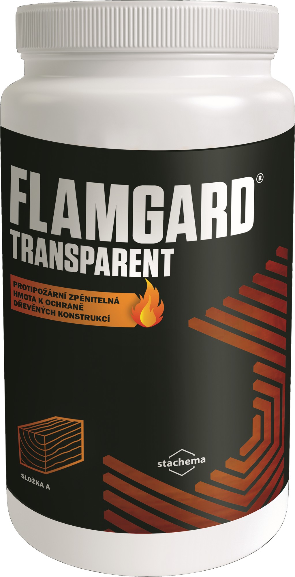 Nátěr protipožární Stachema FLAMGARD TRANSPARENT