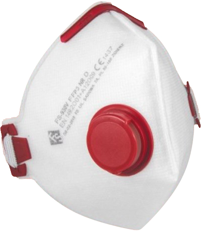 Respirátor s ventilem FS-930V FFP3 10 ks