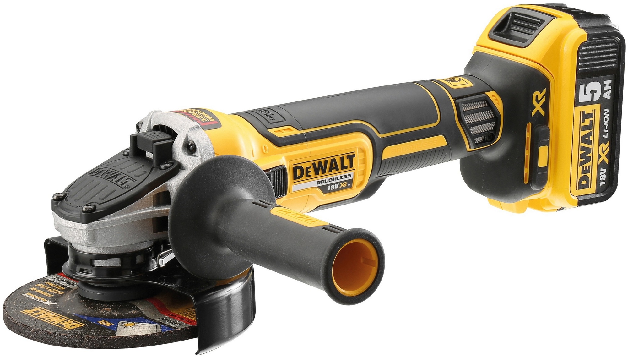 Bruska úhlová AKU DeWALT DCG405P3-QW DEWALT