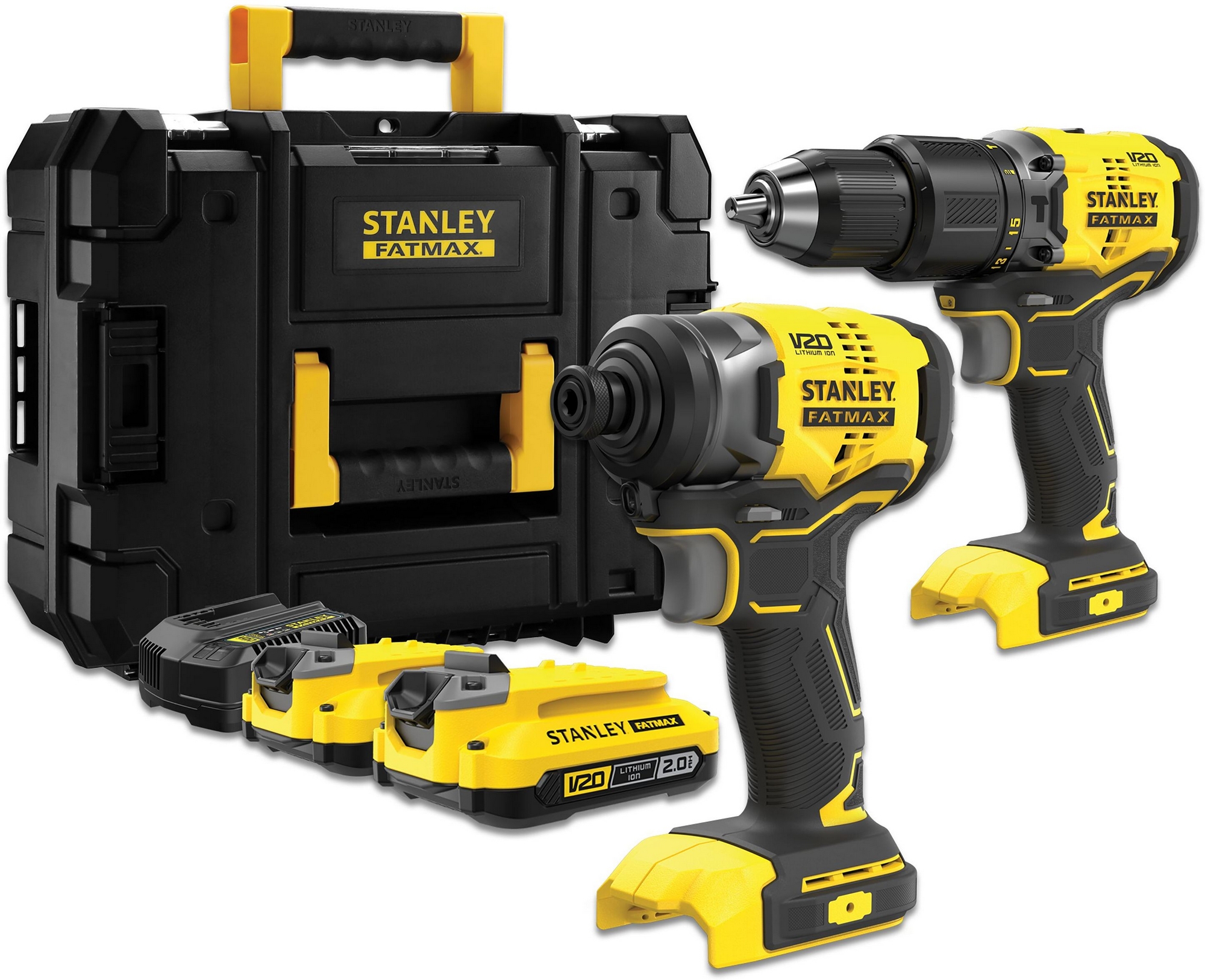 Sada AKU šroubovák + utahovák Stanley FatMax SFMCK461D2T-QW Stanley FatMax