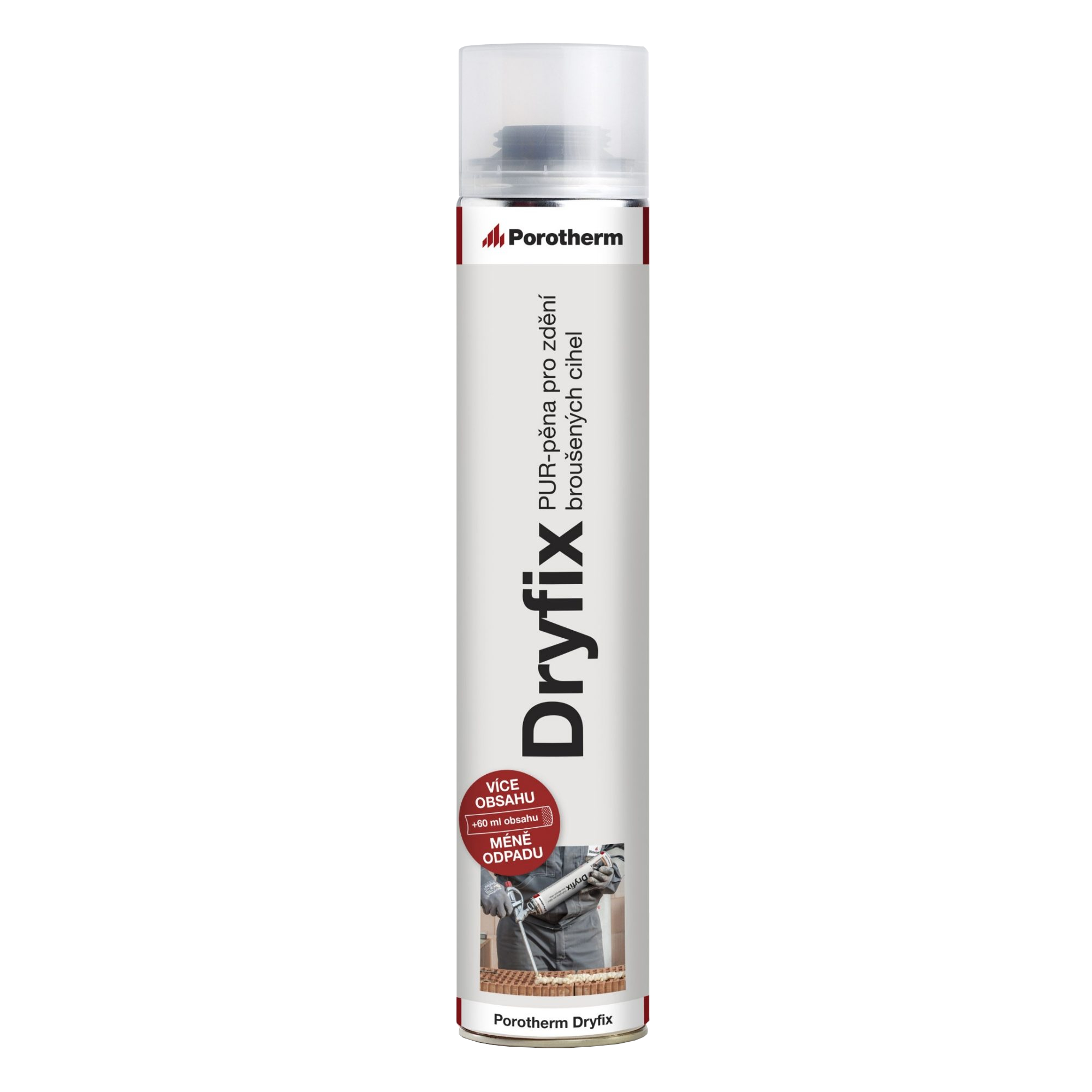 Pěna zdicí Porotherm Dryfix 810 ml Porotherm