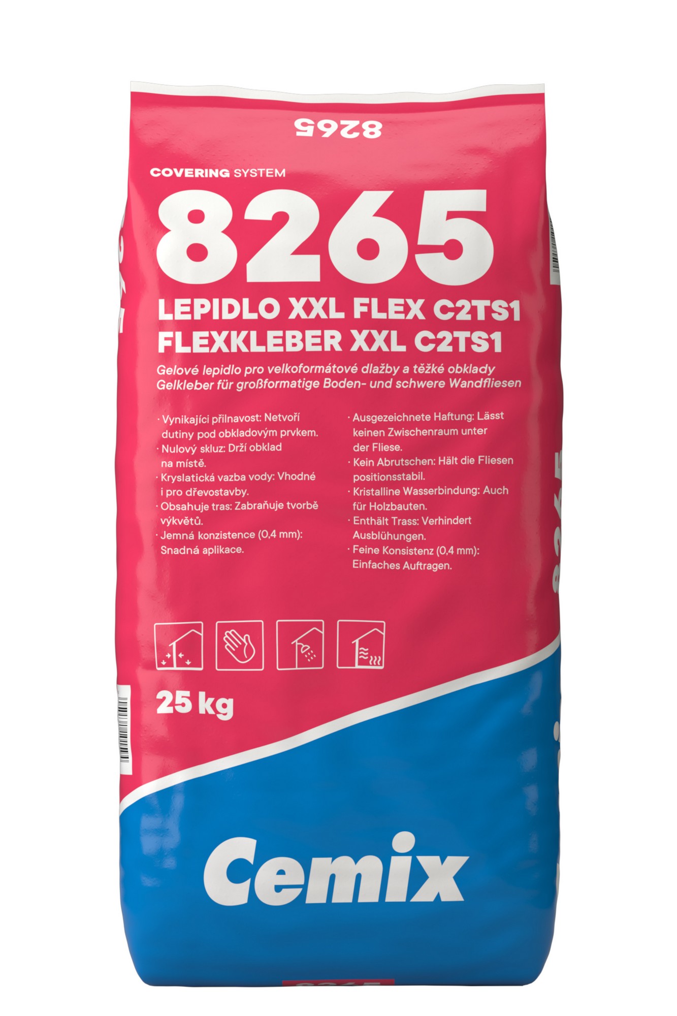 Lepidlo cementové C2T Cemix 8265 25 kg Cemix