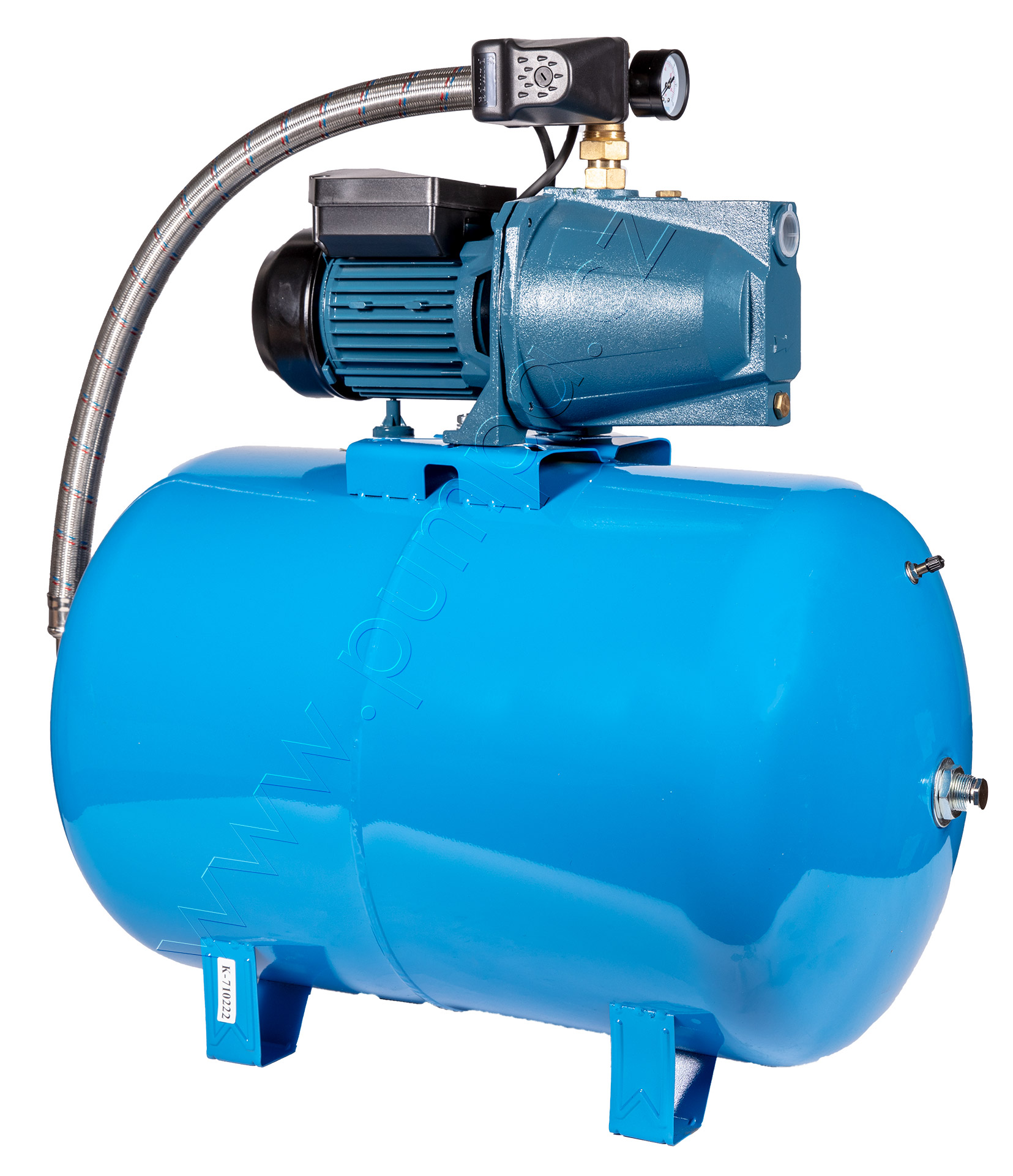 Vodárna domácí samonasávací Blue Line PJM100L 80 l 230 V PUMPA