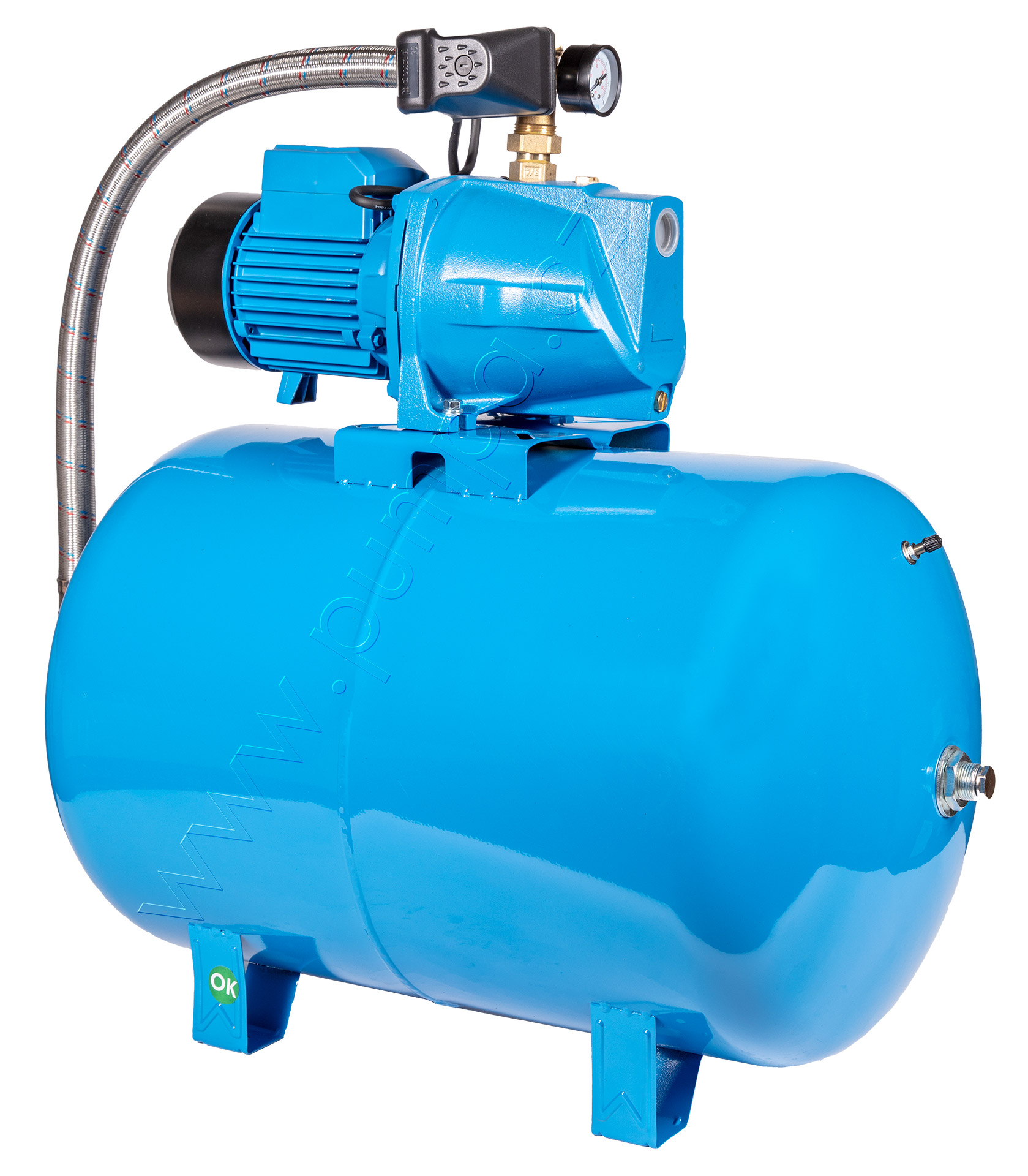 Vodárna domácí samonasávací Blue Line PJWm/15M PUMPA 50 l 230 V