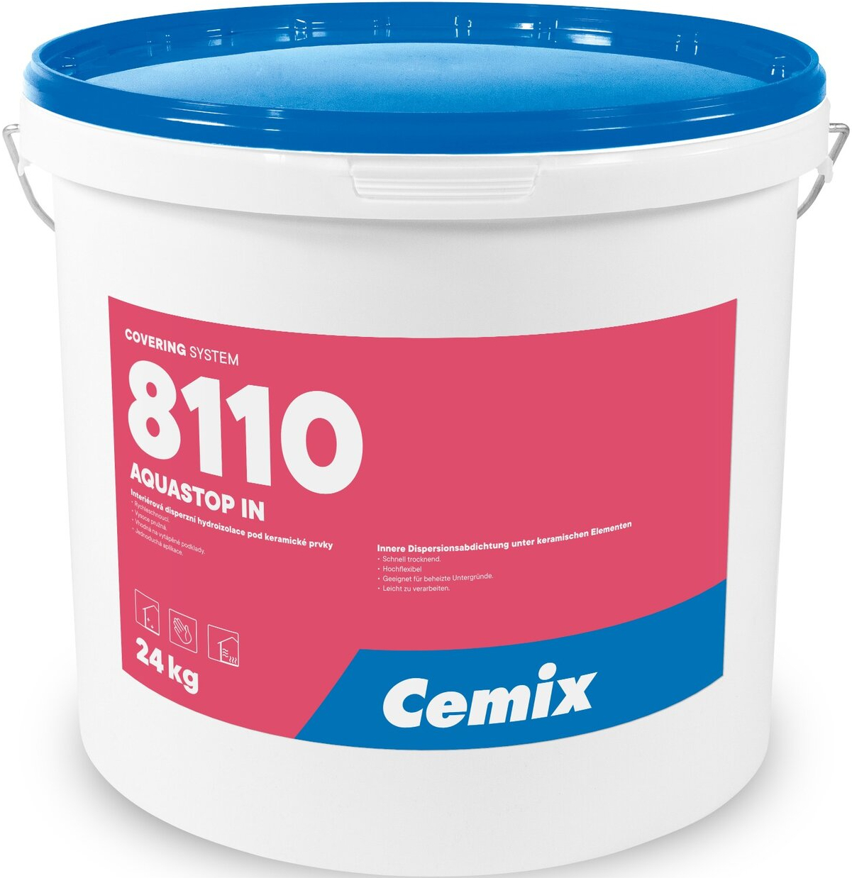 Stěrka hydroizolační Cemix 8110 AQUASTOP IN 24 kg Cemix