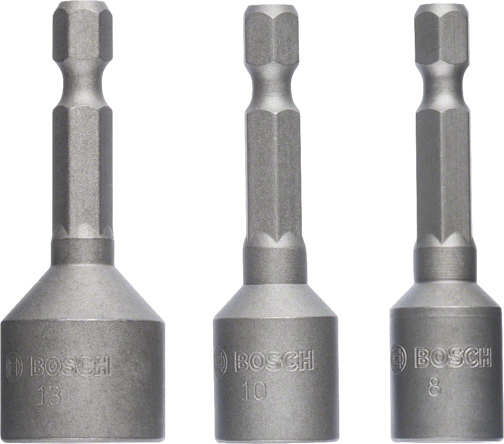 Klíče nástrčné Bosch Extra-Hart 8/10/13×50 mm 3 ks BOSCH