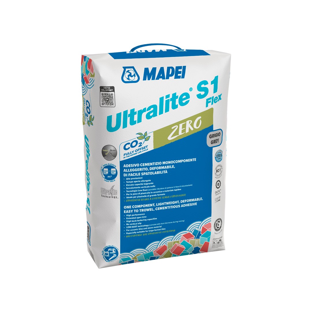 Lepidlo cementové C2TE S1 Mapei Ultralite S1 FLEX ZERO 15 kg Mapei